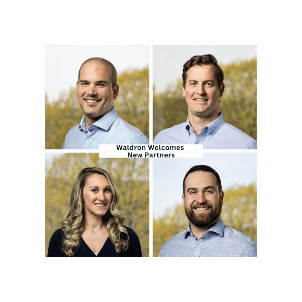 New partners Casey Robinson, Joe Palmieri, Ali Swart, and Eric Vogt